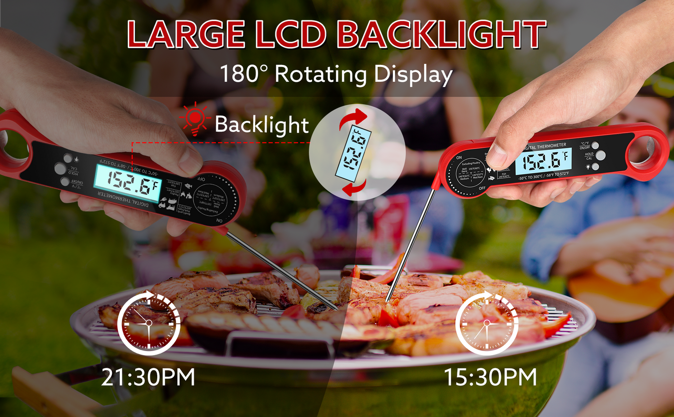 Instant Read Meat Thermometer