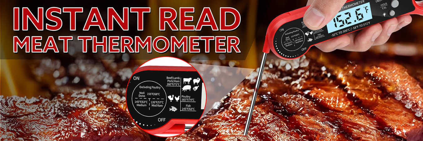 Instant Read Meat Thermometer