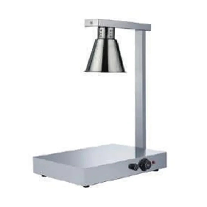Commercial food heating lamp — infrared overhead warming for buffet display and restaurant pass stations