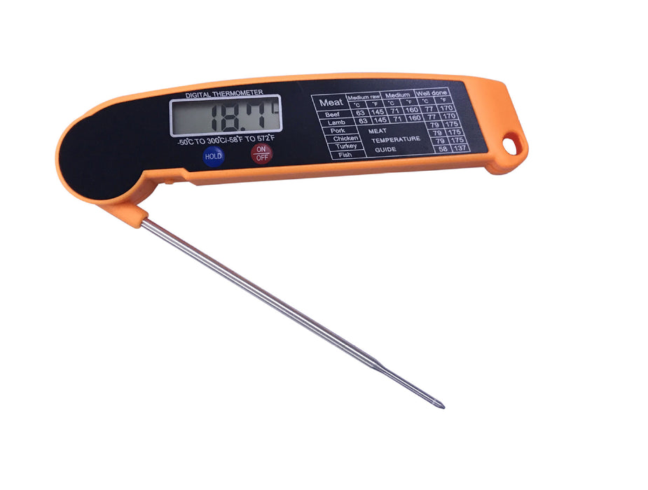 Meat Thermometer Digtal Instant-read for Turkey Beef Rotisserie BBQ Grill Oven Smoker