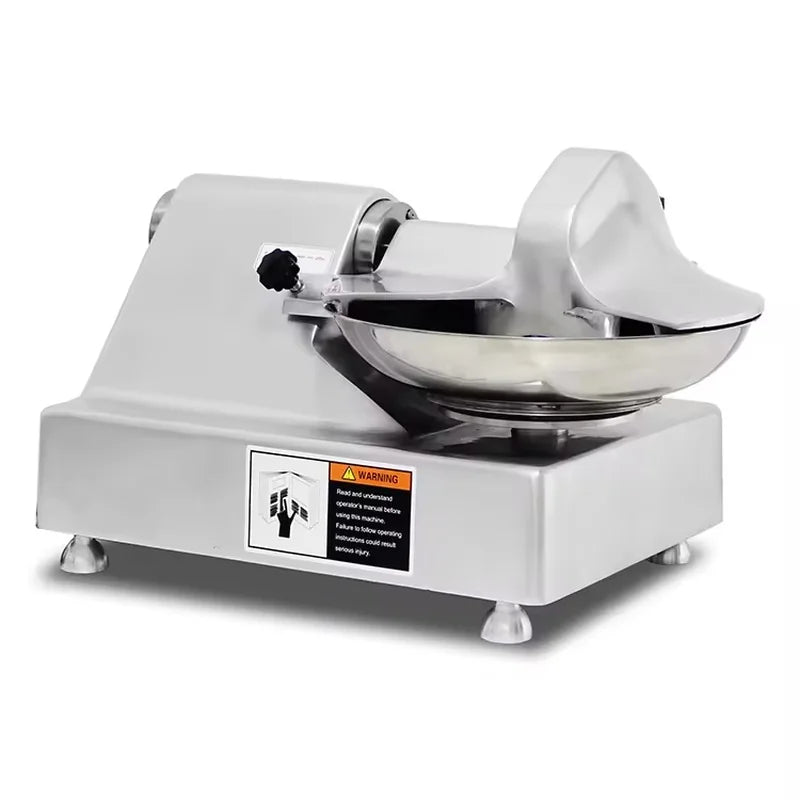 HLQ-8 commercial bowl cutter with 5.5L stainless steel bowl