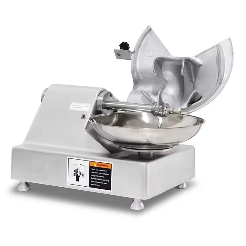HLQ-8 commercial bowl cutter with 5.5L stainless steel bowl