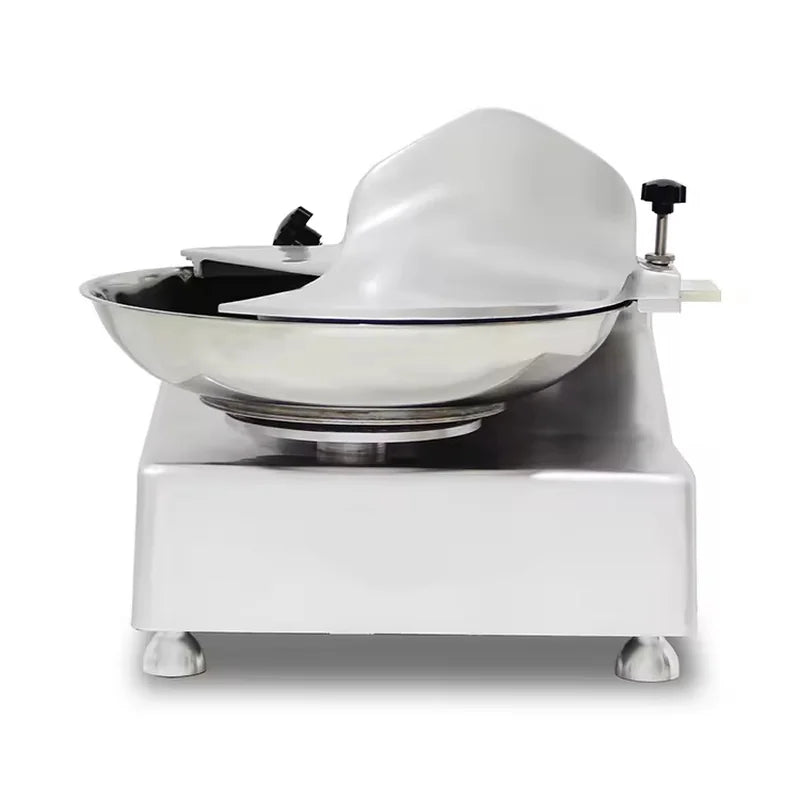 HLQ-8 commercial bowl cutter with 5.5L stainless steel bowl