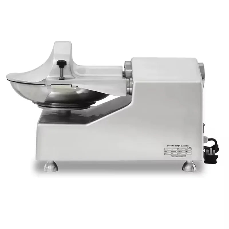 HLQ-8 commercial bowl cutter with 5.5L stainless steel bowl