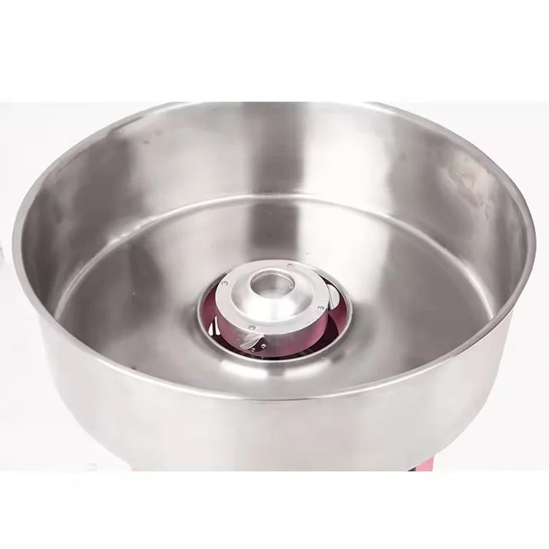 MF01-520 commercial cotton candy machine with 520mm stainless steel bowl