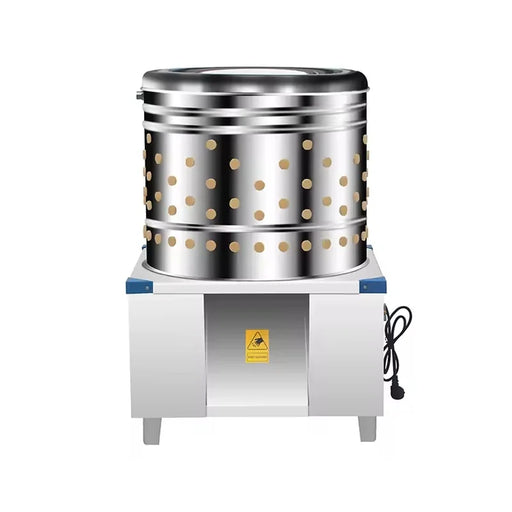 CHZ-60 commercial chicken plucker, stainless steel, silver