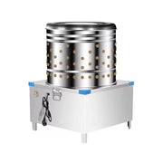 CHZ-60 commercial chicken plucker, stainless steel, silver