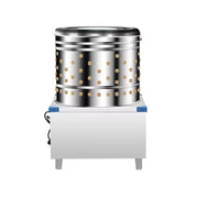 CHZ-60 commercial chicken plucker, stainless steel, silver