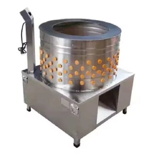 CHZ-N80 commercial chicken plucker with 800 mm barrel, stainless steel