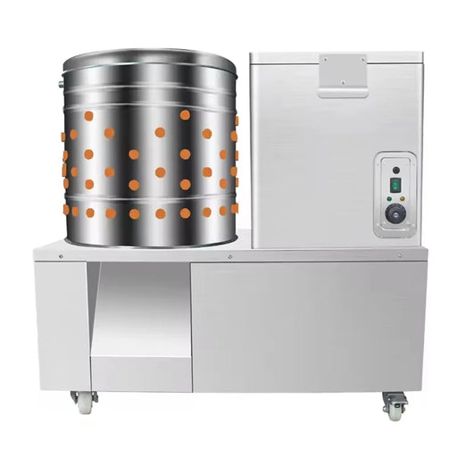 YTJ-N50 combined chicken scalder and plucker, stainless steel