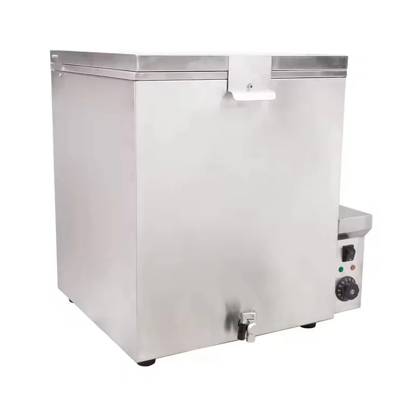ES-120L commercial poultry scalding tank, stainless steel