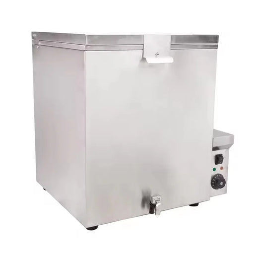 ES-120L commercial poultry scalding tank, stainless steel