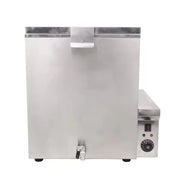 ES-120L commercial poultry scalding tank, stainless steel