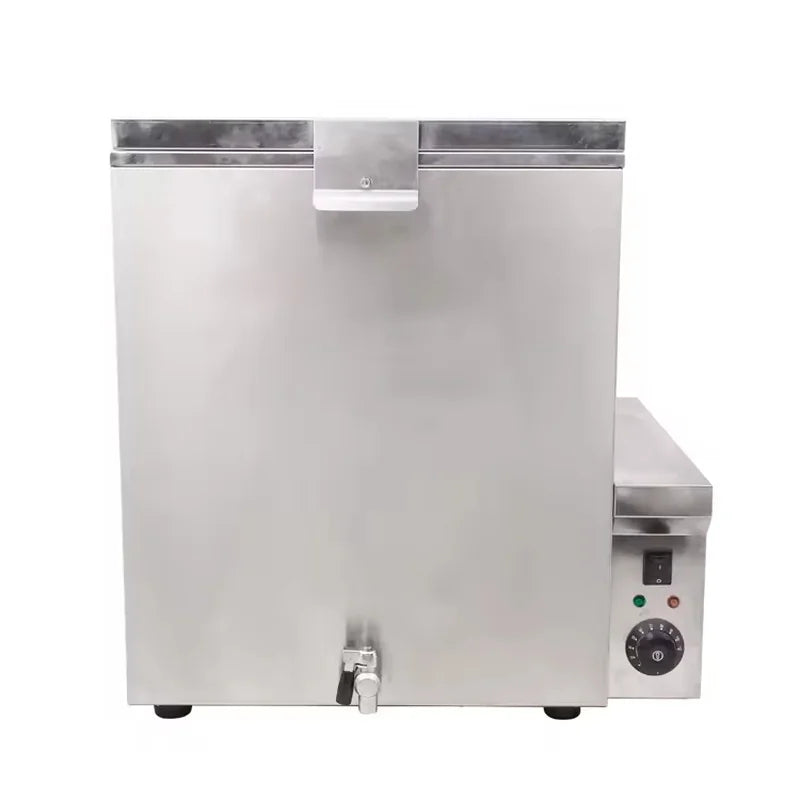 ES-120L commercial poultry scalding tank, stainless steel