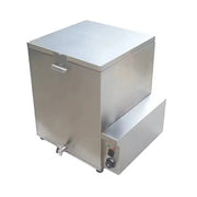 ES-120L commercial poultry scalding tank, stainless steel