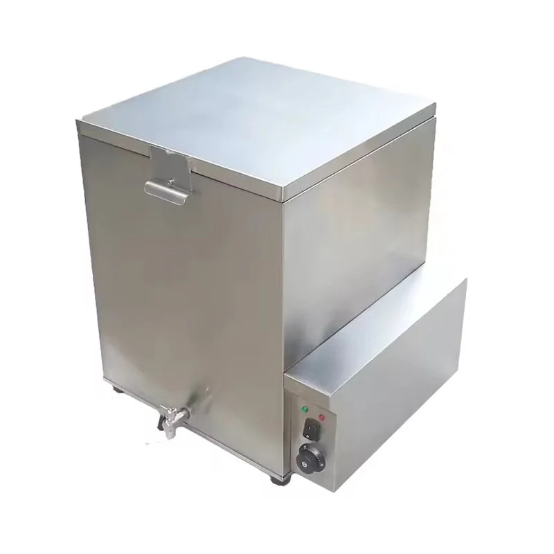 ES-120L commercial poultry scalding tank, stainless steel