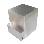 ES-120L commercial poultry scalding tank, stainless steel