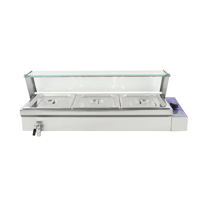 Bain Marie Commercial Stainless Steel Electric RTC-2H RTC-3H