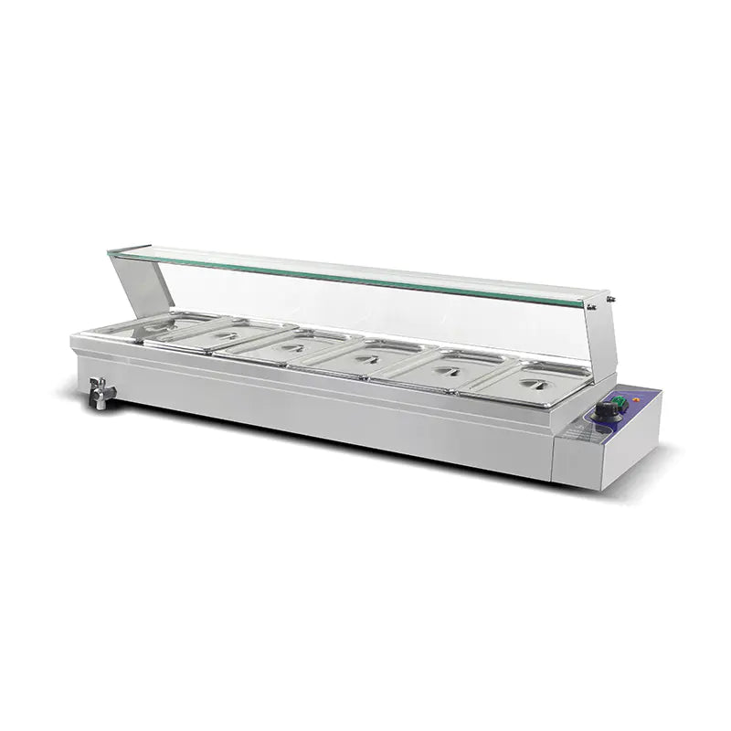 Bain Marie Commercial Stainless Steel Electric RTC-2H RTC-3H
