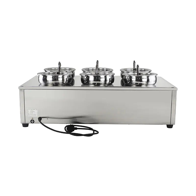 Bain Marie Commercial Stainless Steel Electric SB-6T