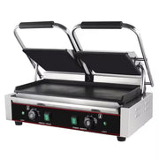 CHZ-810-2B double electric contact grill with smooth non-stick plates