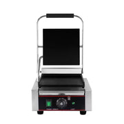 CHZ-810B electric contact grill with flat non-stick cast-iron plates