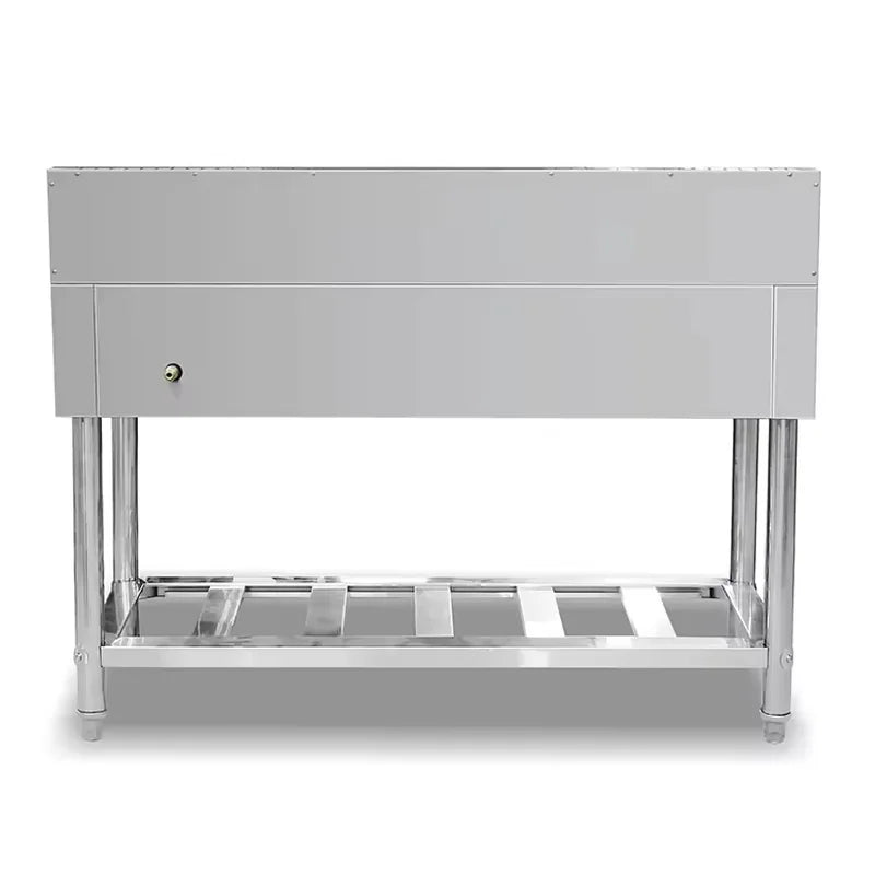 GZL-3W commercial 3-burner gas vertical cook stove stainless steel