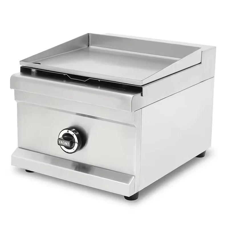 WXL-RB1 single-burner countertop commercial gas cooker with removable griddle plate