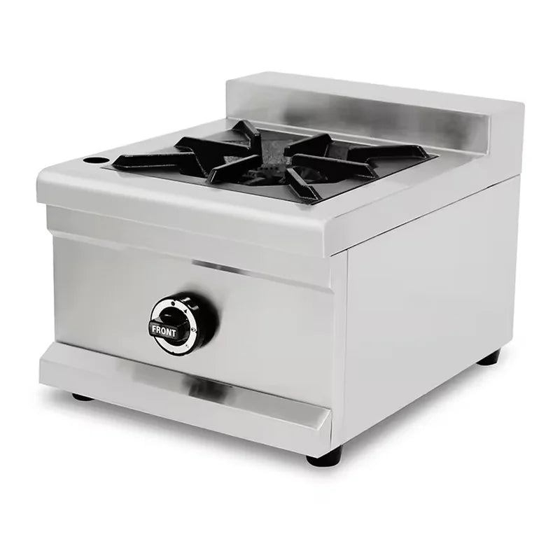 WXL-RB1 single-burner countertop commercial gas cooker with removable griddle plate