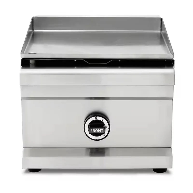 WXL-RB1 single-burner countertop commercial gas cooker with removable griddle plate
