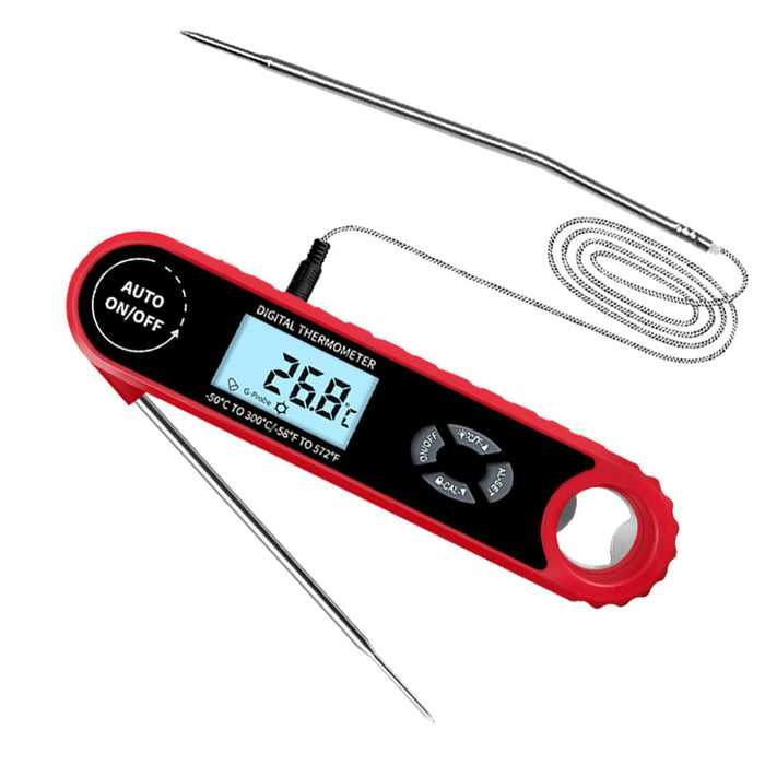 *TempSprite Meat Thermometer Digtal Instant-read for Turkey Beef Rotisserie BBQ Grill Oven Smoker