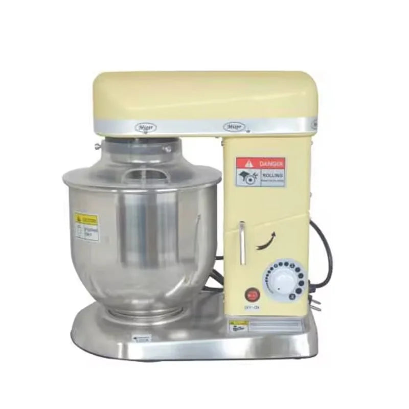 SL-S10 commercial bowl-lift planetary stand mixer, stainless steel