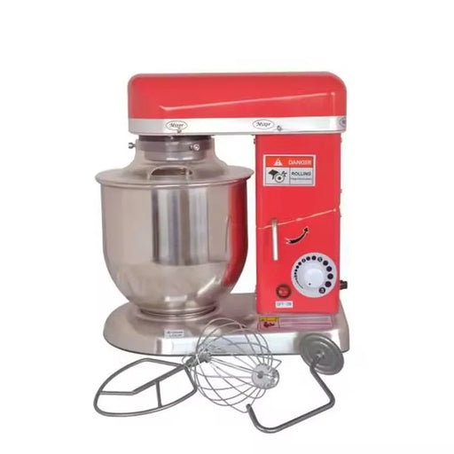 SL-S7 commercial bowl-lift planetary stand mixer, stainless steel