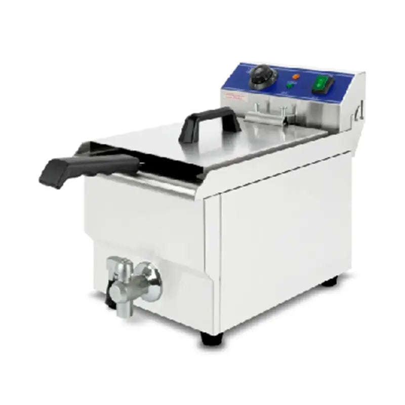 Deep Fryer Commercial Stainless Steel Electric with Single Basket Countertop DZL-8L DZL-10L
