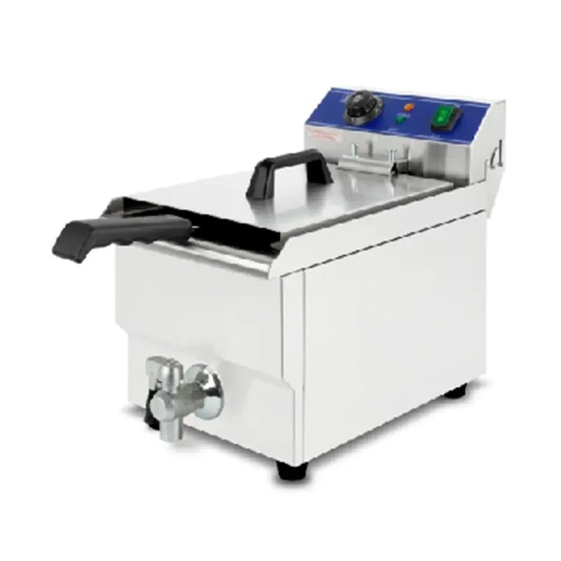 Deep Fryer Commercial Stainless Steel Electric with Single Basket Countertop DZL-8L DZL-10L