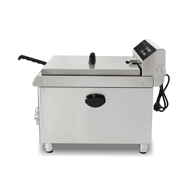 Deep Fryer Commercial Stainless Steel Electric Digital Control Countertop DZL-13E DZL-26E