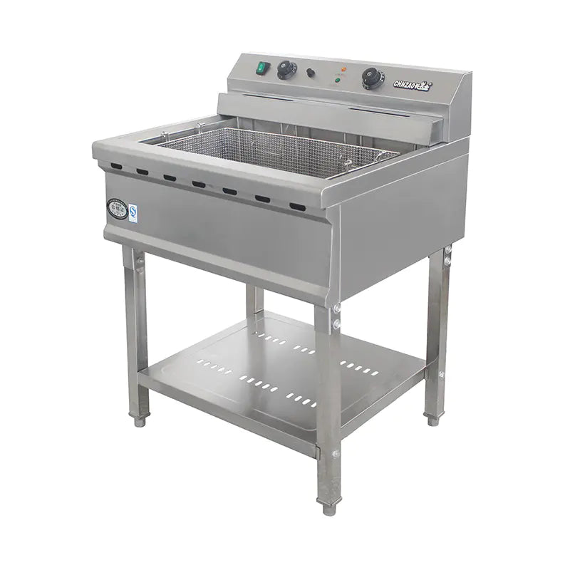 Deep Fryer Commercial Stainless Steel Electric with Removable Legs Standing DZL-52B DZL-76B