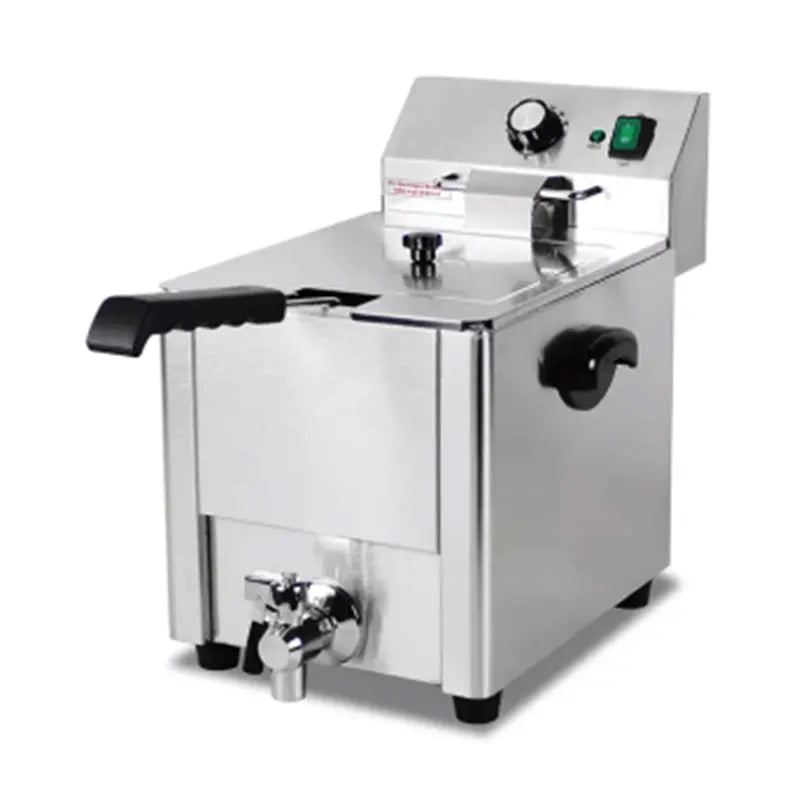 Deep Fryer Commercial Stainless Steel Electric with Single Basket Countertop DZL-8L DZL-10L