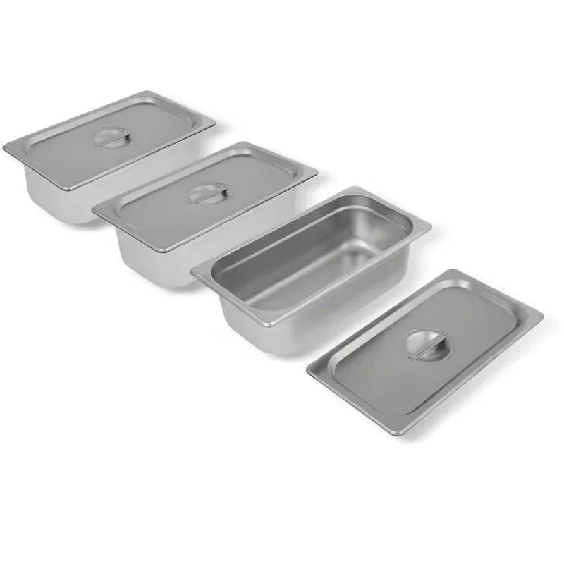 SB-2T-3 3-pan countertop electric bain marie, stainless steel