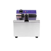 DZL-101B countertop single-tank electric deep fryer, stainless steel