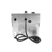 DZL-101B countertop single-tank electric deep fryer, stainless steel