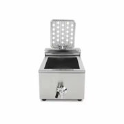 DZL-10L countertop single-tank electric deep fryer, stainless steel