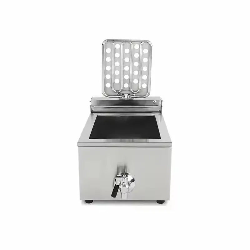 DZL-10L countertop single-tank electric deep fryer, stainless steel