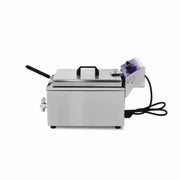 DZL-10L countertop single-tank electric deep fryer, stainless steel