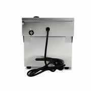 DZL-10L countertop single-tank electric deep fryer, stainless steel