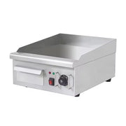 DPL-410 electric flat griddle and grill with oil collector
