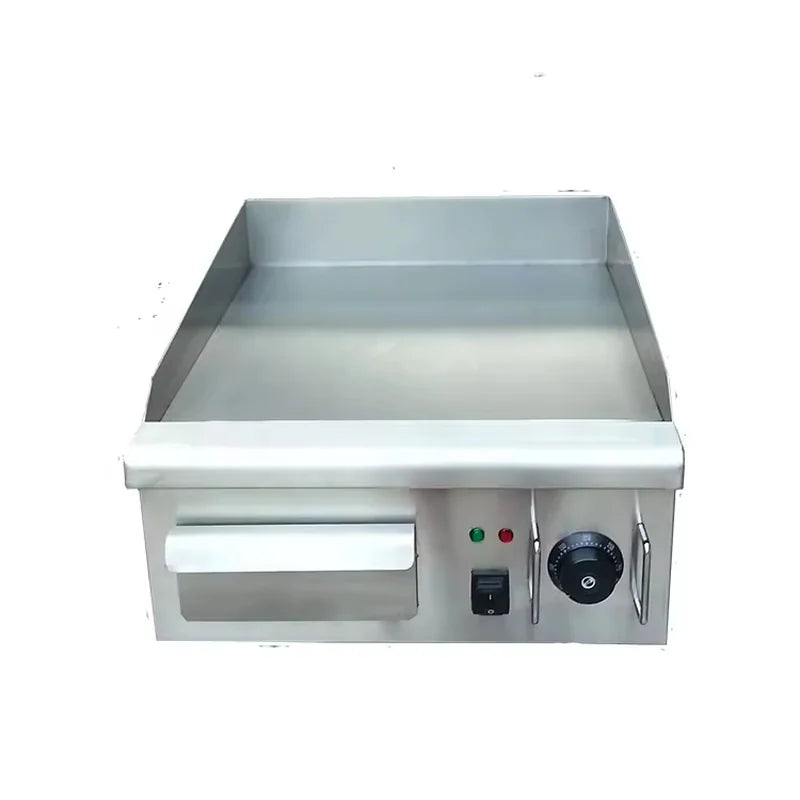 DPL-410 electric flat griddle and grill with oil collector