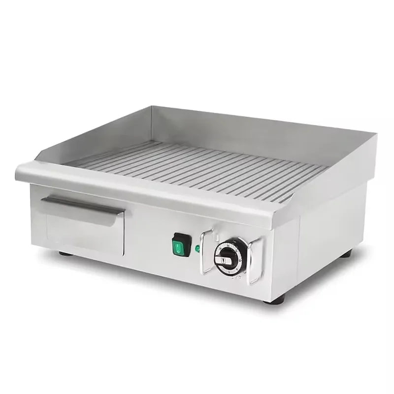 DPL-550-3 electric griddle, 545×365mm flat cooking plate