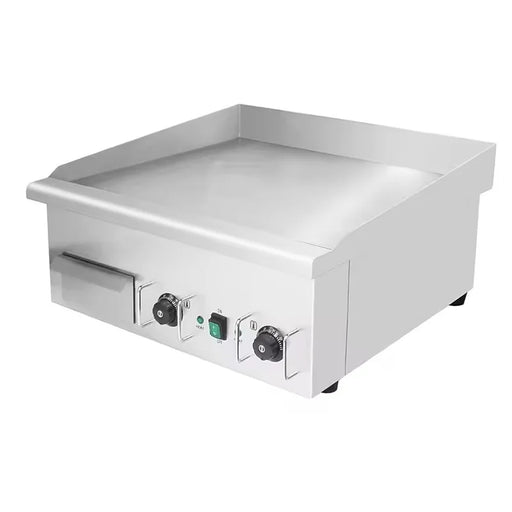 DPL-620 commercial electric griddle, full flat stainless steel surface