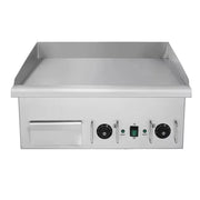 DPL-620 commercial electric griddle, full flat stainless steel surface